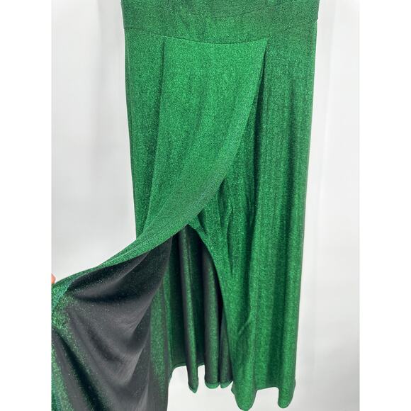Bbonlinedress Women's Sequins Sparkling Maxi Glitter Long Split  Dress XL - Picture 11 of 11